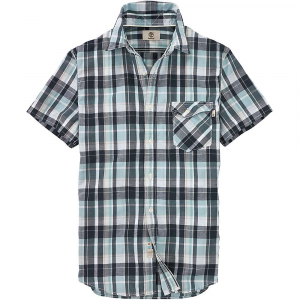Timberland Still River CoolMax Plaid SS Shirt - Small - Dark Sapphire - Men