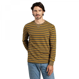 Toad & Co Framer Dos LS Crew Neck Top - Large - Fir - Men