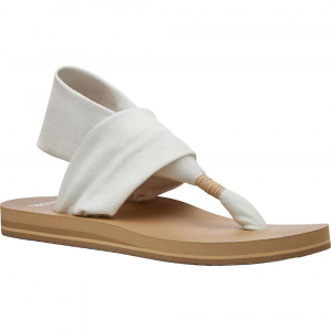 Sanuk Sling ST Sandal - 10 - White / Tan - women