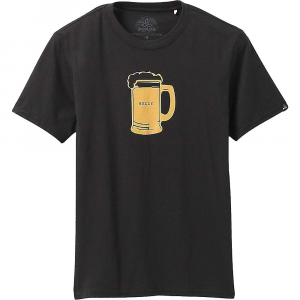 Prana Beer Belly Journeyman T-Shirt - Medium - Black - men