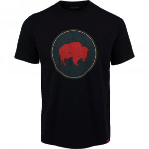 Mountain Khakis Bison Patch T-Shirt - Small - Black - men