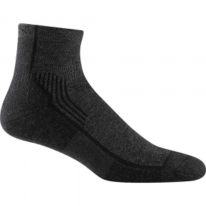 Darn Tough Hiker 1/4 Cushion Sock - XXL - Black - men
