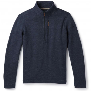 Smartwool Hudson Trail Fleece Half Zip Sweater - XL - Black - men