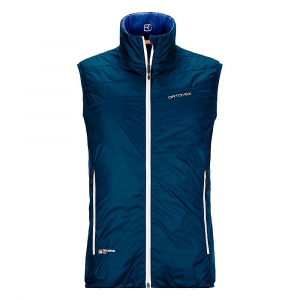 Ortovox Swisswool Piz Cartas Vest - XL - Pacific Green - Men