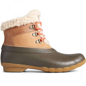 Sperry Saltwater Alpine Leather Boot - 9 - Brown - women