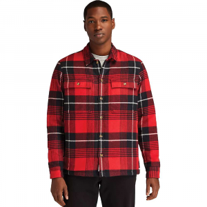 Timberland Insulated Buffalo LS Shirt Jacket - Medium - Scarlet Sage Yd - Men