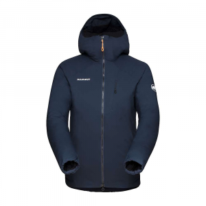 Mammut Rime IN Flex Hooded Jacket - XL - Marine/Black - Women