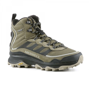 Merrell Moab Speed Thermo Mid Waterproof Boot - 8 - Olive - men