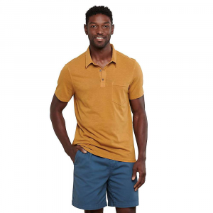Toad & Co Primo SS Polo - XL - Pale Slate - Men