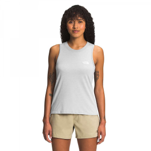 The North Face Simple Logo Tri-Blend Tank - Large - Evening Sand Pink Heather - women