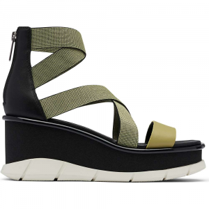 Sorel Joanie III Sport Strap Sandal - 7 - Olive Shade / Black - Women