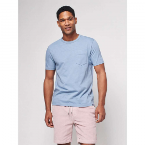 Faherty Sunwashed Pocket Tee - Medium - Mariner Blue - Men