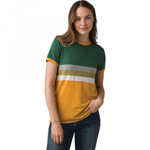 Prana Cozy Up Ringer Tee - XL - Nautical - Women