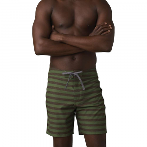 Prana Riveter 9 Inch Boardshort - 38 - Algae Stripe - Men