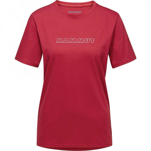 Mammut Core Logo T-Shirt - Large - Blood Red - women