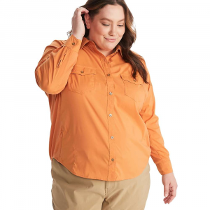 Marmot Annika LS Shirt - Plus - 2X - Apricot - women