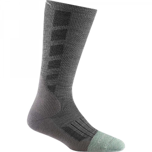 Darn Tough Emma Claire Mid Calf Lightweight Cushioned Sock - Large - Shale - women