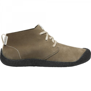 KEEN Mosey Chukka Leather Shoe - 10.5 - Dark Olive / Black - Men