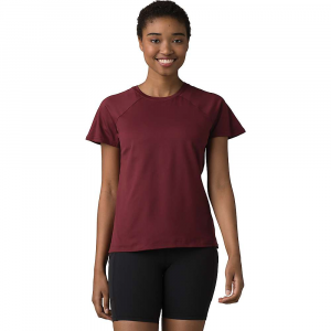 Prana Alpenglow SS Top - Large - Maroon - Women