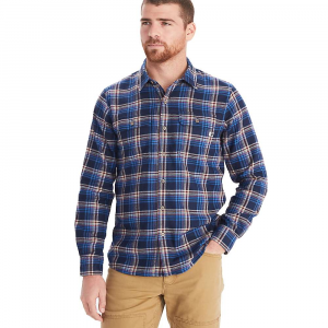 Marmot Bayview Midweight Flannel LS Shirt - Large - Nori - men
