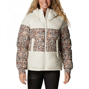 Columbia Pike Lake II Insulated Jacket - XL - Chalk / Warm Copper Terrain Print - Women