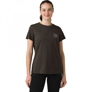 Prana C4PC SS Tee - Medium - Washed Black - Women