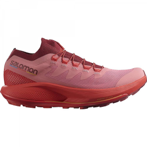 Salomon Pulsar Trail/Pro Shoe - 10 - Tea Rose / Biking Red / Blazing Orange - women