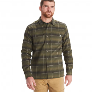 Marmot Ridgefield Heavyweight Flannel Overshirt - Large - Nori - men