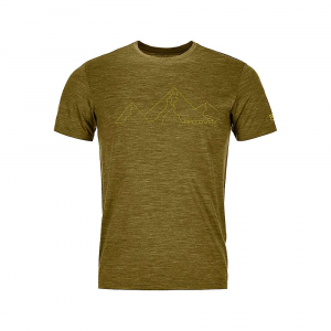 Ortovox 150 Cool Mountain Face T-Shirt - XL - Green Moss Blend - men