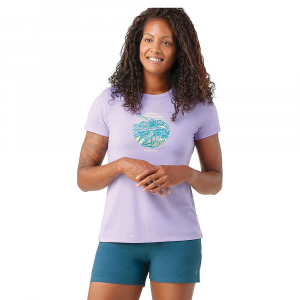 Smartwool Kate Zessel Whistler Graphic SS Tee - Large - Copper Heather - Women