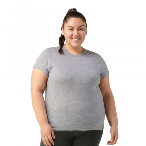 Smartwool Merino SS Tee - Plus - 3X - Black - Women