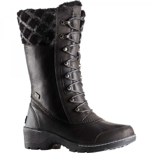 Sorel Whistler Tall Boot - 6.5 - Black / Dark Stone - Women
