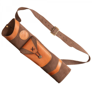 Bear Archery Traditional Back Quiver Brown AT100BQ