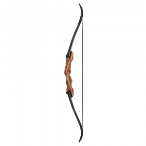 Centerpoint Aspen Takedown Recurve Bow Traditional Hard Maple Design & Fiberglass Limbs w/Bow Stringer, Finger Tab, Nock Set & Arrow Rest AVRA45KT