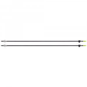 Centerpoint Fiberglass Bowfishing Arrows 2pk w/Cajun Bowfishing ACS Arrow Slide ABFA2PK