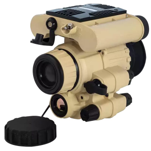 AGM F14-3APW Fusion Tac Monocular w/Thermal 640x512 50 Hz Channel Fused w/MIL-SPEC Elbit/L3 Gen 3 2200+ FOM P43-White Phosphor ITT 7152522121012F14