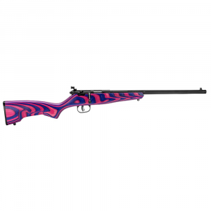 Savage Arms Rascal Minimalist .22 LR 16.13" 1:16" 1/2x28 Bbl Purple/Pink Hybrid BA Single-Shot Rifle w/Boyds Minimalist Laminate Stock 13797
