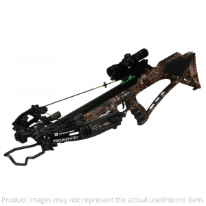 Xpedition Archery USED Trophy410X Mossy Oak Country DNA Crossbow - Damaged Packaging UA5529