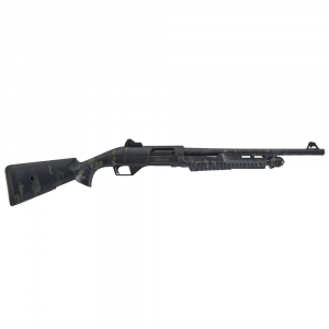 Benelli Nova 3 Tactical 12ga 3" 18.5" Bbl MultiCam Black 4+1 Pump-Action Shotgun 21505