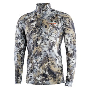 Sitka Elevated II Merino CORE Ltwt Half-Zip Optifade Elevated II Small 10056-EV-S