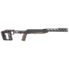 AKILA Chassis System Suitable for Blaser R8 Bolt Action Rifle Fittings, Folding Right RH/LH Black w/AKILA Adj. Buttstock