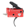 TriggerTech AR15 Diamond Curved Blk/Red Two Stage Trigger