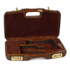 Negrini Brown Italian Leather Cover/Wood Interior 1911 Case 2018SPLX/6034
