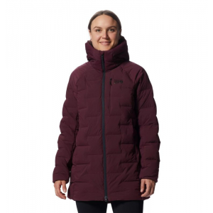 Mountain Hardwear - Womens Stretchdown Parka - XS Cocoa Red