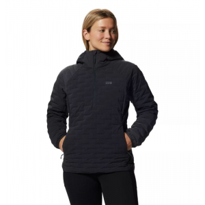 Mountain Hardwear - Womens Stretchdown Light Pullover - SM Dark Storm Heat