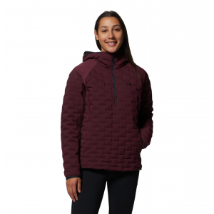 Mountain Hardwear - Womens Stretchdown Light Pullover - XS Cocoa Red