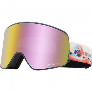 Dragon Goggles - NFX2 with Bonus Lens - One Size Lumalens Fasani22; Pinkion/Dark Smoke