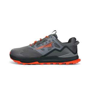 Altra - Mens Lone Peak All-Wthr Low 2 - 9.5 Regular Gray/Orange