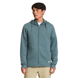 The North Face - Longs Peak Quilted Full Zip Hoodie - XL Goblin Blue Heather