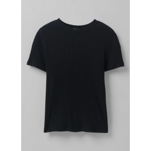 Prana - Foundation Rib Tee - XS Black Heather